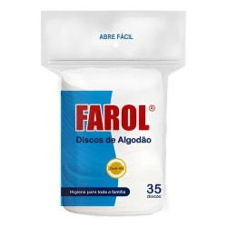 AlgodÃo Farol Disco 35un