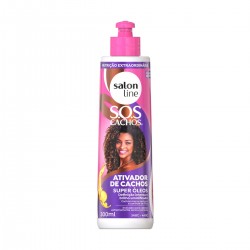 Ativador De Cachos Salon Line Sos Reduz Volume 300ml