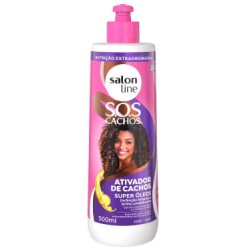 Ativador De Cachos Salon Line Óleos Nutritivos 500ml