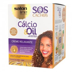 Guanidina Salon Line Kit CÁlcio _ Oil Sos Cachos
