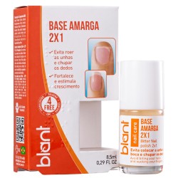 Esmalte Blant Base Amarga 2em1 8,5ml