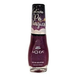 Esmalte Mohda Cor E Brilho PÓ De Gelatina 8,5ml