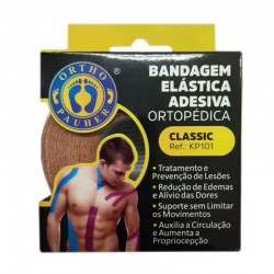 Bandagem ElÁstica Adesiva Ortho Pauher Bege