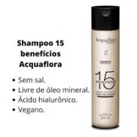 Shampoo Acquaflora 15 BenefÍcios 300ml