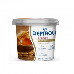 Cera DepilatÓria Depiroll Mel 600g