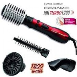 Escova Secadora Mondial Ceramic Íon Turbo 1200watts 127v Modelo Er-09