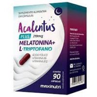 Acalentus Plus Melatonina+l Triptofano 210mcg 90cps