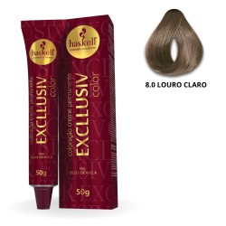 Tintura Haskell 8.0 Louro Claro 50ml