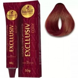 Tintura Haskell 7.44 Louro MÉdio Cobre Intenso 50g