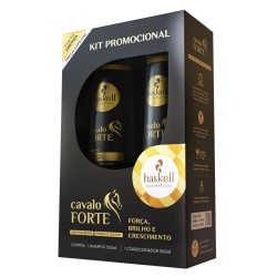 Kit Shampoo+condicionador Haskell Cavalo Forte 500ml