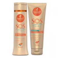 Kit Haskell Shampoo 300ml+creme PrÉ E PÓs Sol 240g Sos VerÃo