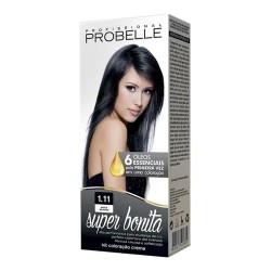 Tintura Probelle Super Bonita 1.11 Preto Azulado