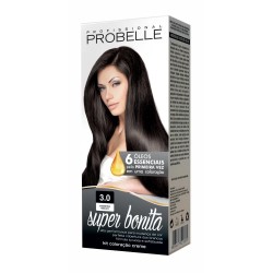 Tintura Probelle Super Bonita 3.0 Castanho Escuro