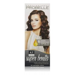 Tintura Probelle Super Bonita 4.7 Castanho MÉdio Marrom Inte