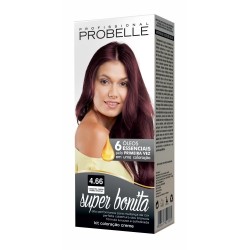 Tintura Probelle Super Bonita 4.66 Castanho MÉdio Violeta