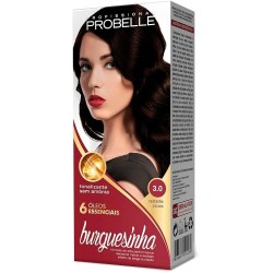 Tonalizante Probelle Burguesinha 3.0 Castanho Escuro