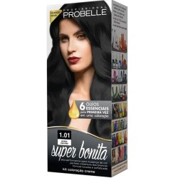 Tintura Probelle Super Bonita 1.01 Preto CarvÃo