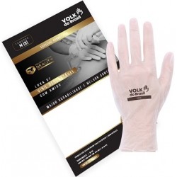 Luva De Vinil Com Amido Volk Especial CosmÉticos G 10un