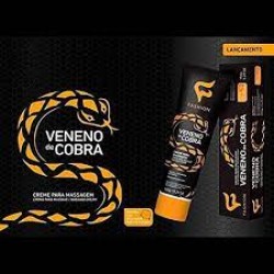 Creme De Massagem Fashion Veneno De Cobra 150g