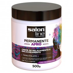 Creme De Relaxamento Permanente Afro Salon Line 500g