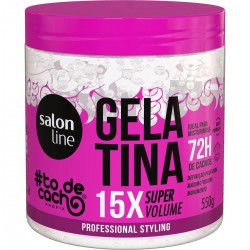 Gelatina Salon Line #todecacho Super Volume 550g