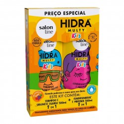 Shampoo+condicionador Salon Line Hidra Multy Kids 300ml