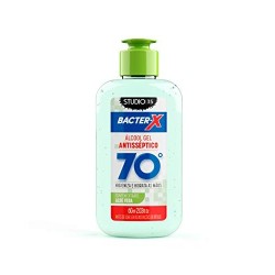Álcool Gel Bacter-x 60ml Verde