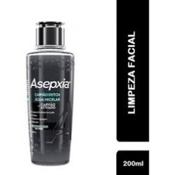 Água Micelar Asepxia CarvÃo Detox 200ml