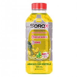Sorox Bebida Hidratante Abacaxi Com HortelÃ 550ml