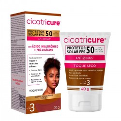 Protetor Solar Cicatricure F Fps50 Cor Escura 40g