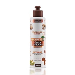 Ativador De Cachos Beleza Natural Óleos Africanos 300ml