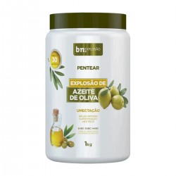 Creme De Pentear Beleza Natural ExplosÃo De Azeite Oliva 1kg