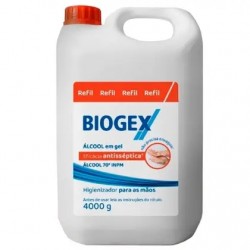 Álcool Gel Biogex Nutriex 4000g