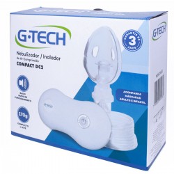 Inalador E Nebulizador G-tech Compact Dc2 Nebcomdc2