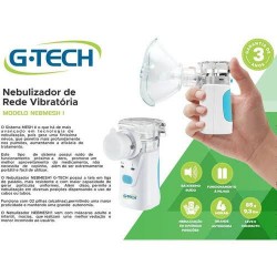 Inalador E Nebulizador G-tech De Rede VibratÓria R.nebmesh2