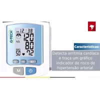 Aparelho De PressÃo Digital G-tech Auto Pulso 3d Sensor Gp450sp