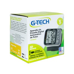 Aparelho De PressÃo Digital G-tech Auto Pulso 3d Sensor Gp450sp