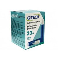 Auto Lanceta 23g G-tech 100un