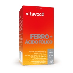 VitavocÊ Ferro + Ácido FÓlico 30cps