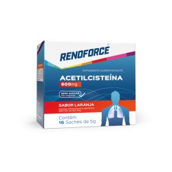 Renoforce Acetilcisteina 600mg 16 SachÊs Forhealth