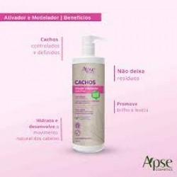 Ativador E Modelador Apse Cachos Anti-frizz 1000ml
