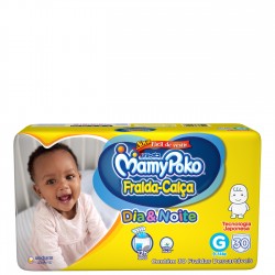 Fralda Mamypoko CalÇa Dia E Noite Jumbo G 30un