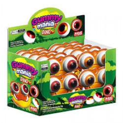 Bala De Gelatina Gummy Mania Dino/sapo Frutas Tropicais 12g