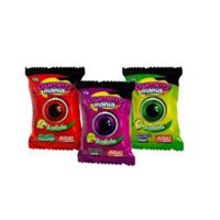Bala De Gelatina Gummy Mania Azedinho Morango,uva E Kiwi 12g