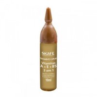 Ampola Capilar Skafe Vitamina A+e+b5 3em1 10ml