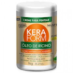 Creme De Pentear Skafe Keraform Óleo De RÍcino 1kg