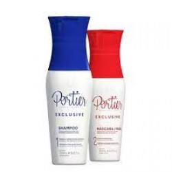 Kit Escova Progressiva Portier Exclusive Sh+mascara 250ml