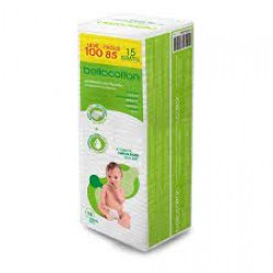 AlgodÃo Bellacotton Quadrados Baby 100un