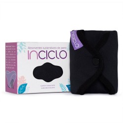 Absorvente ReutilizÁvel De Tecido Preto Inciclo