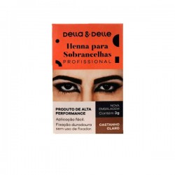 Henna Della E Delle Castanho Claro 1,5g